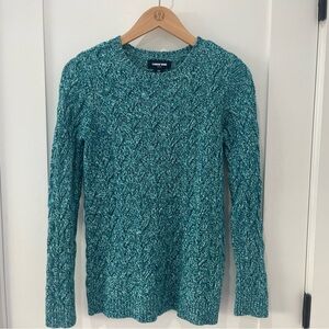 Lands' End Drifter Modern Cable Crew Sweater